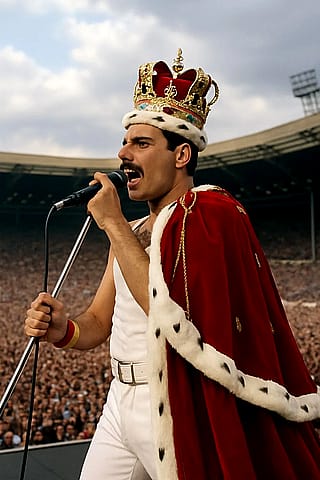 A true Queen'