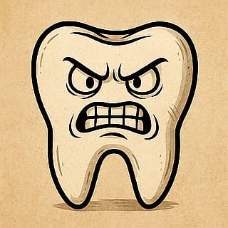Is this what it's like to have a toothache?'