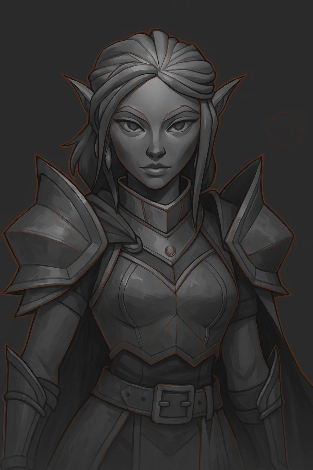 Knight,Huntress,Mage #Stylized picture 1 of 3