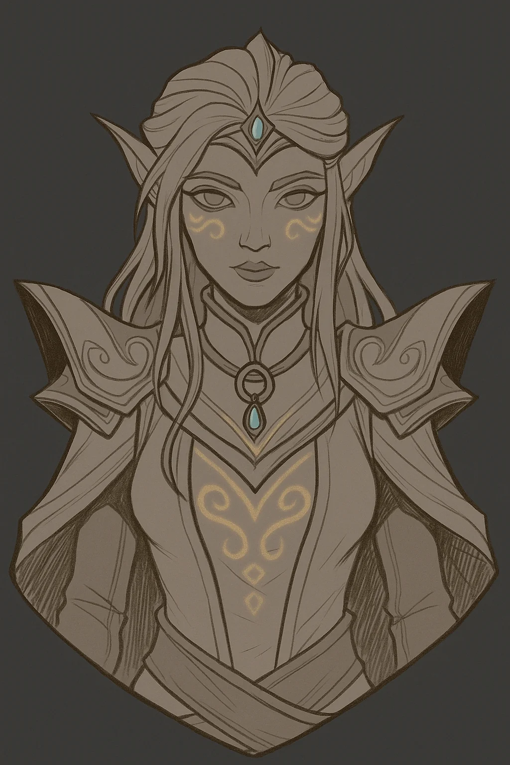 Knight,Huntress,Mage #Stylized picture 2 of 3