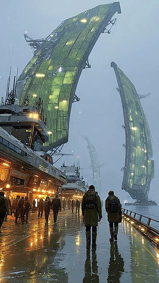 Solar panels, actually.'