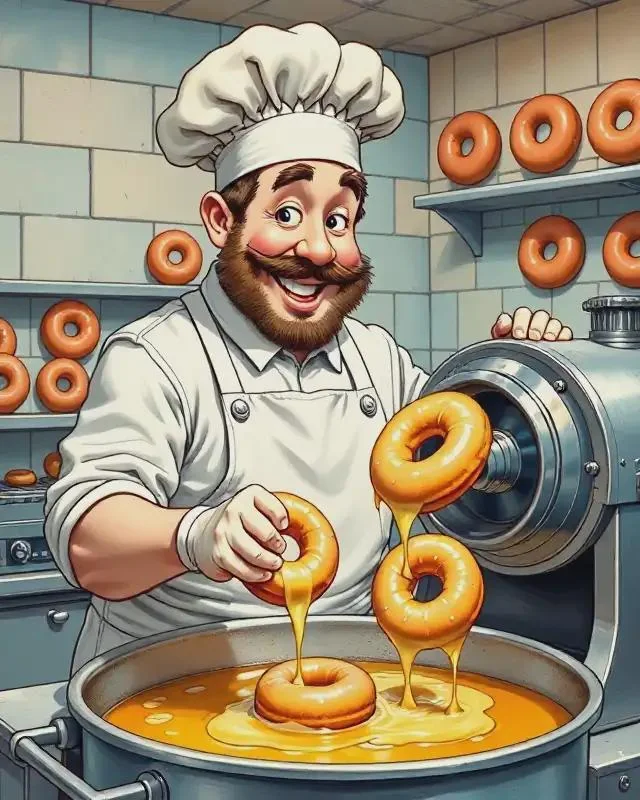 Time to make the donuts. picture 1 of 1