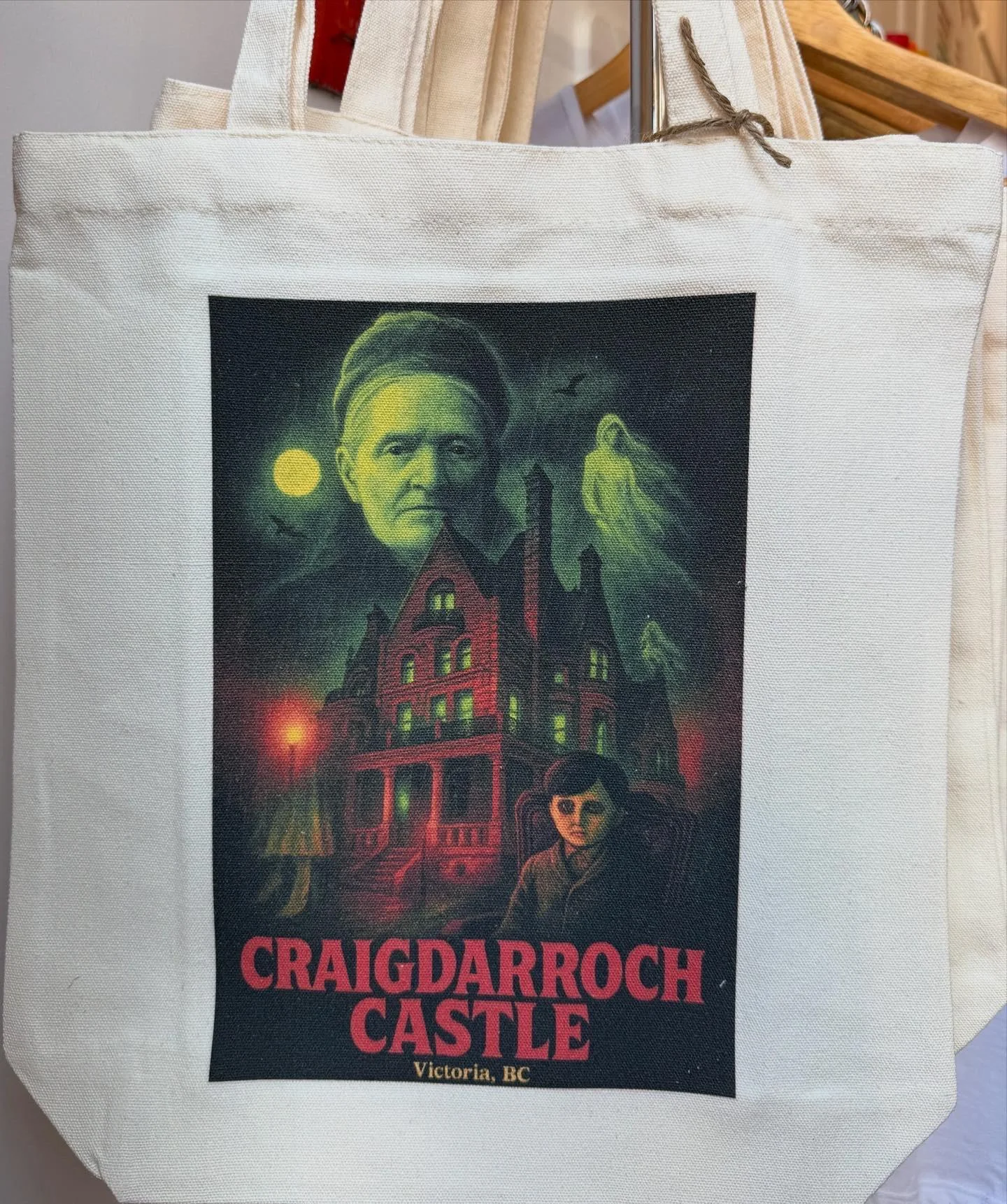 Dark Victoria Tote Bags picture 1 of 3