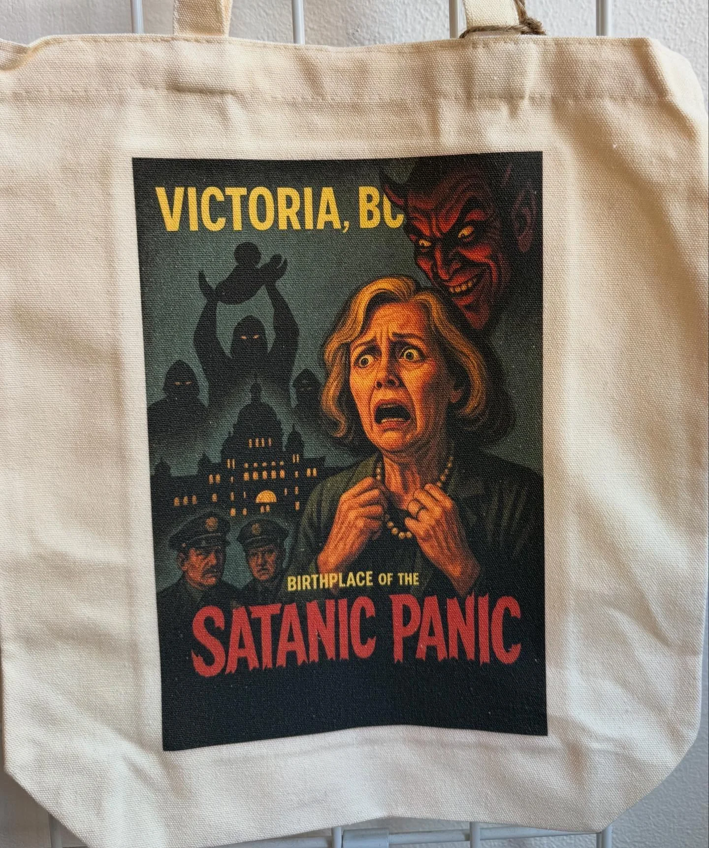 Dark Victoria Tote Bags picture 3 of 3