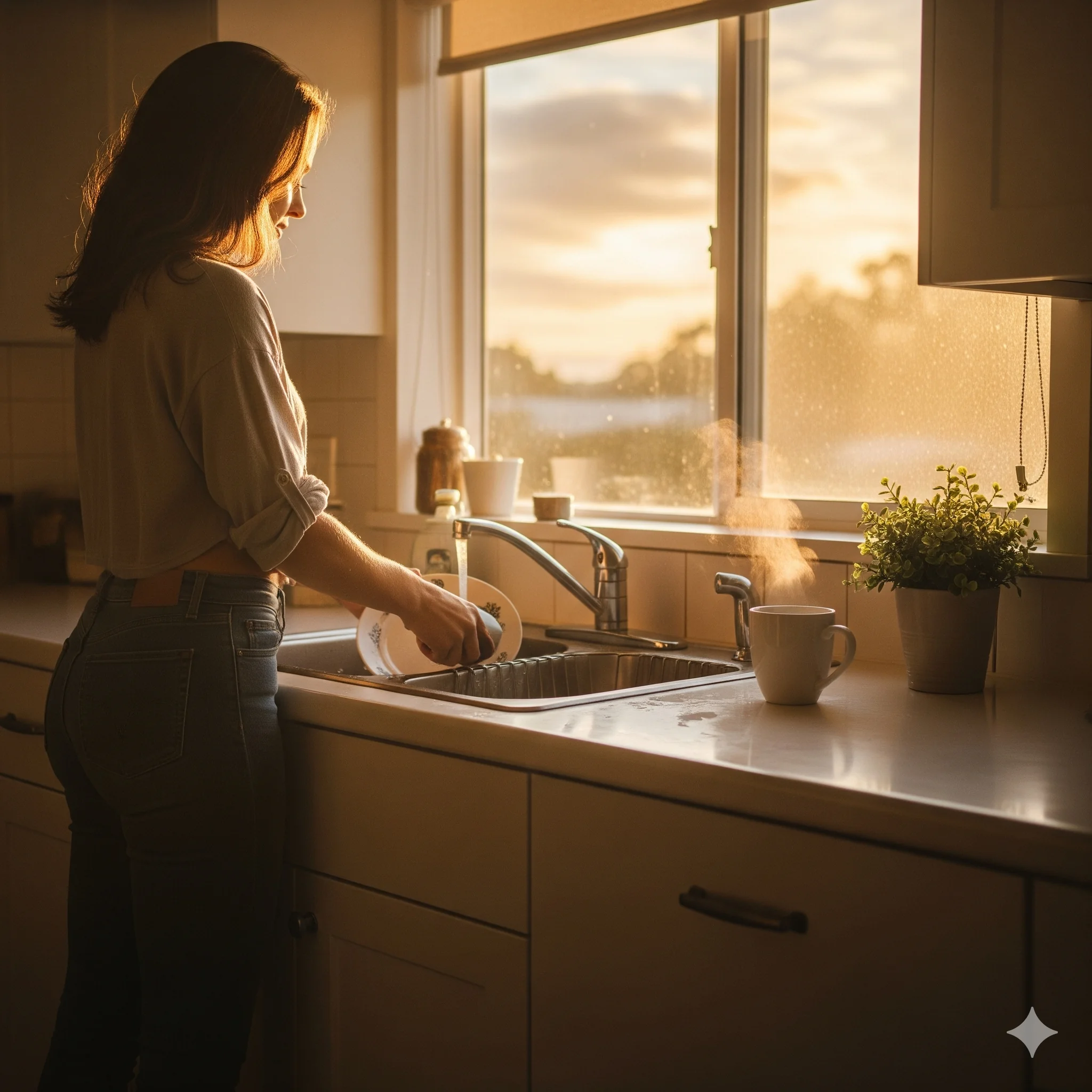 A Quiet Dusk at the Kitchen Sink picture 1 of 1