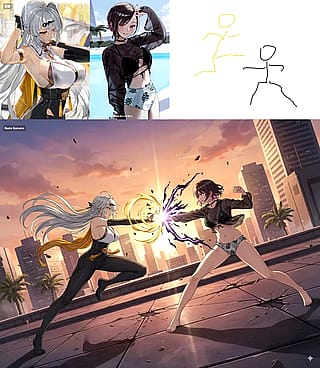 Graffiti turns into fighting'