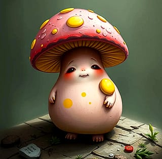 Mushroom creatures'
