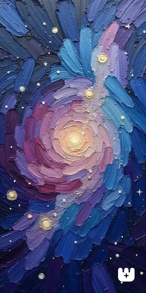 The Universe in Oil-Painting Style picture 3 of 4