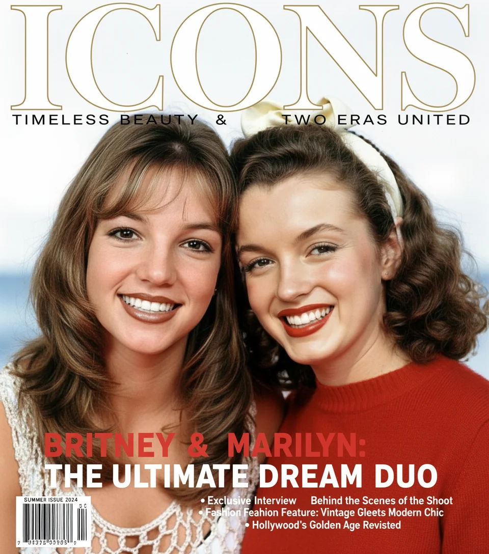Britney & Marilyn (1998-1946) Two Eras United picture 6 of 6