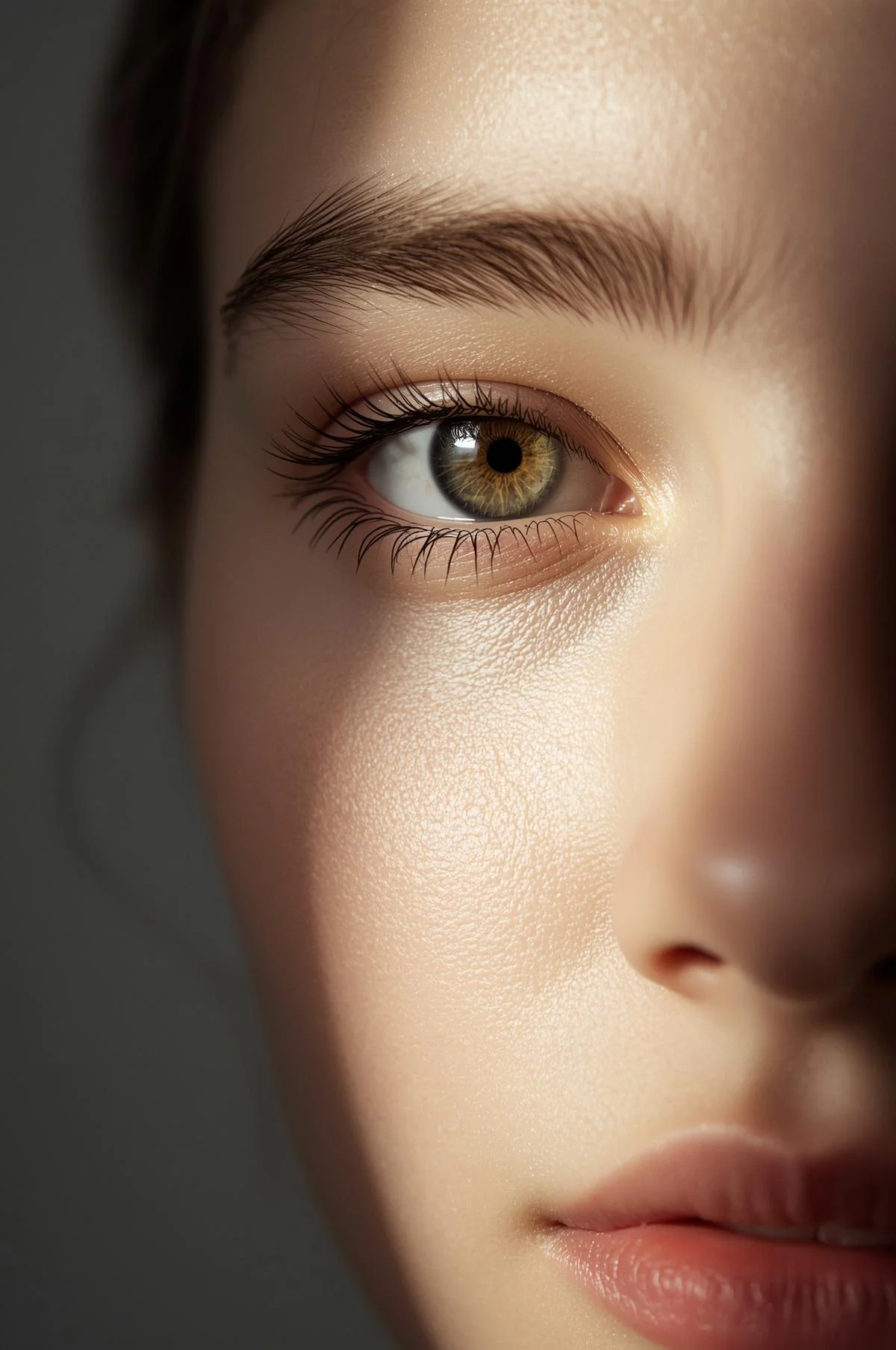 Creating a sharp green-hazel eyes. picture 1 of 1