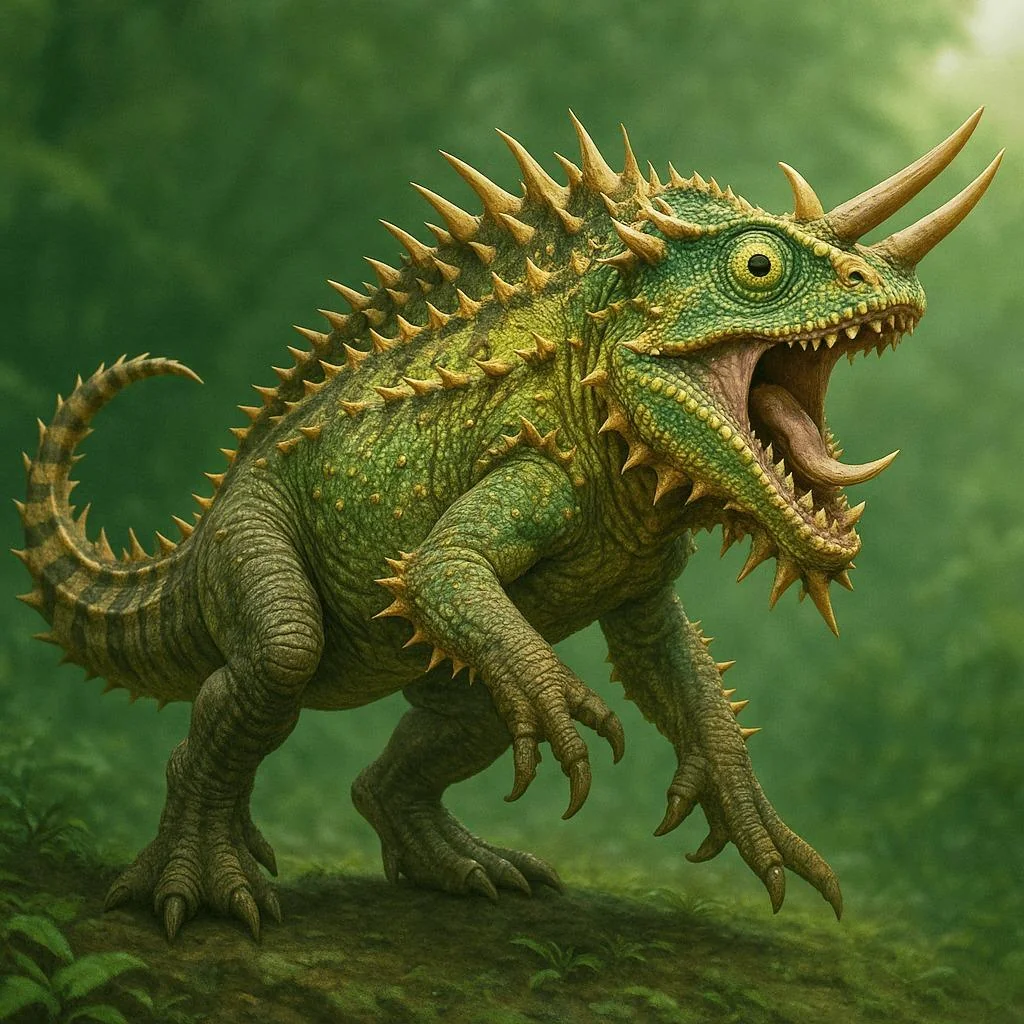 What do you think of my Dire Chameleon for a DND homebrew? picture 1 of 1