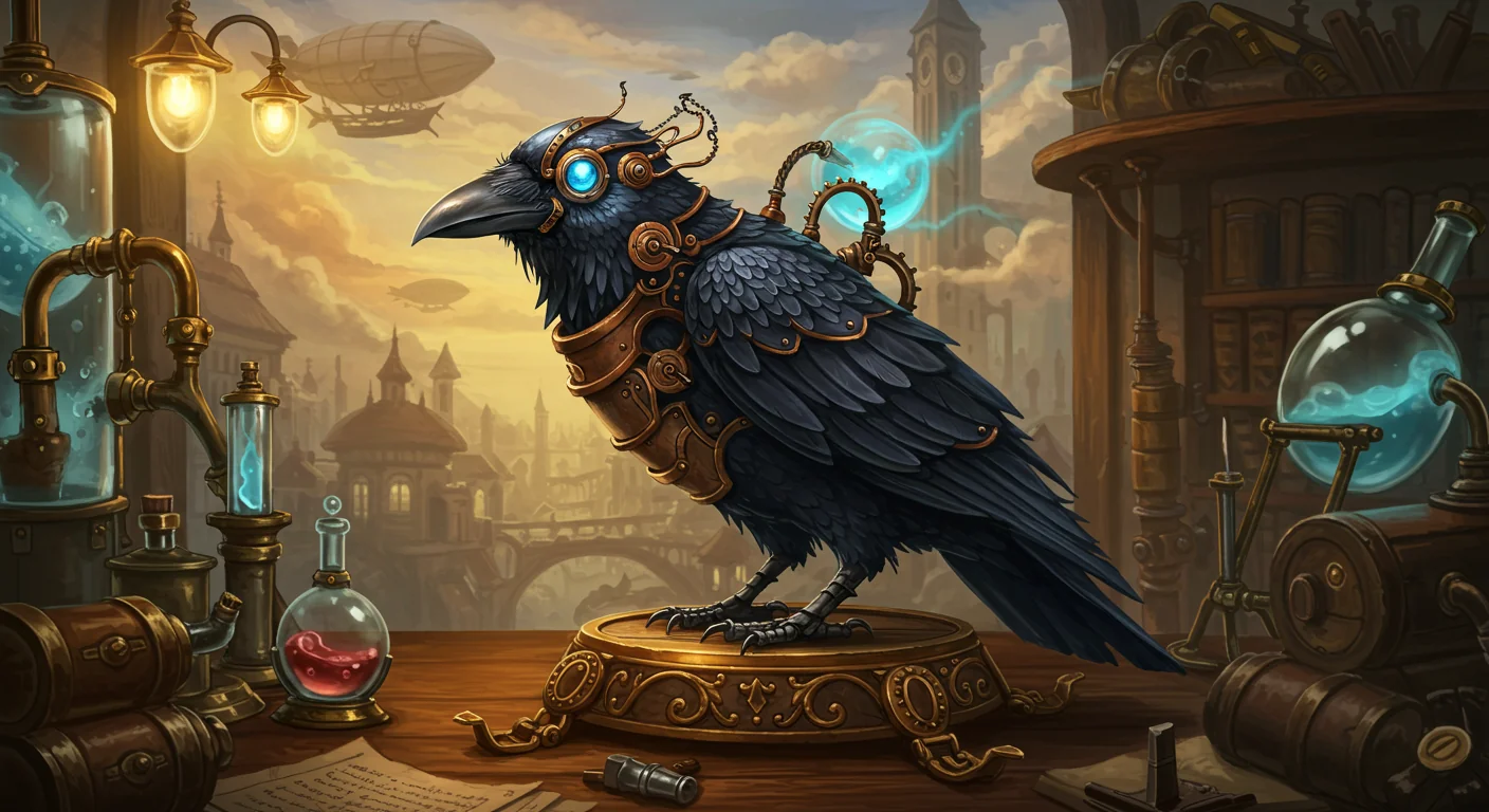 Steampunk Raven picture 1 of 1