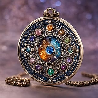 Are you going to use (Slide1) medallion that allows you to hear and read the minds of the zodiac's around you? Or are you going to use (Slide2) pendant and control them?'