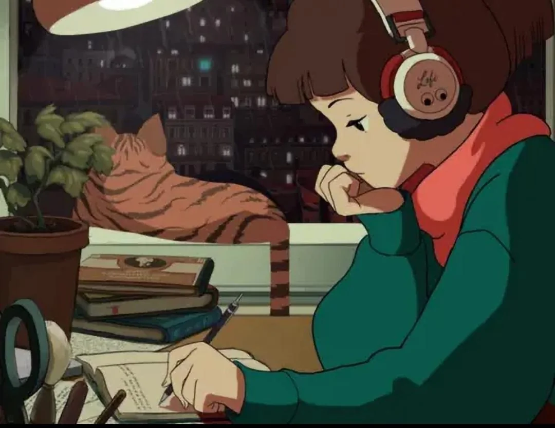 Lofi girl brought to life using Gemini picture 2 of 2