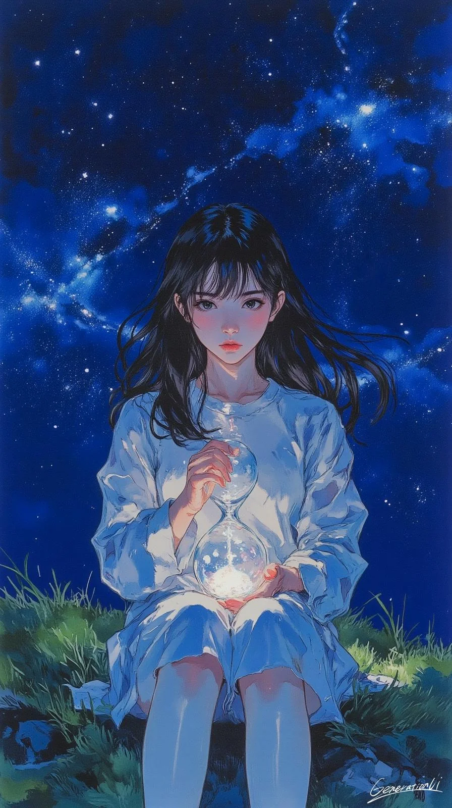 An Hourglass Gathering Stars / Phone Wallpaper Archives picture 1 of 1