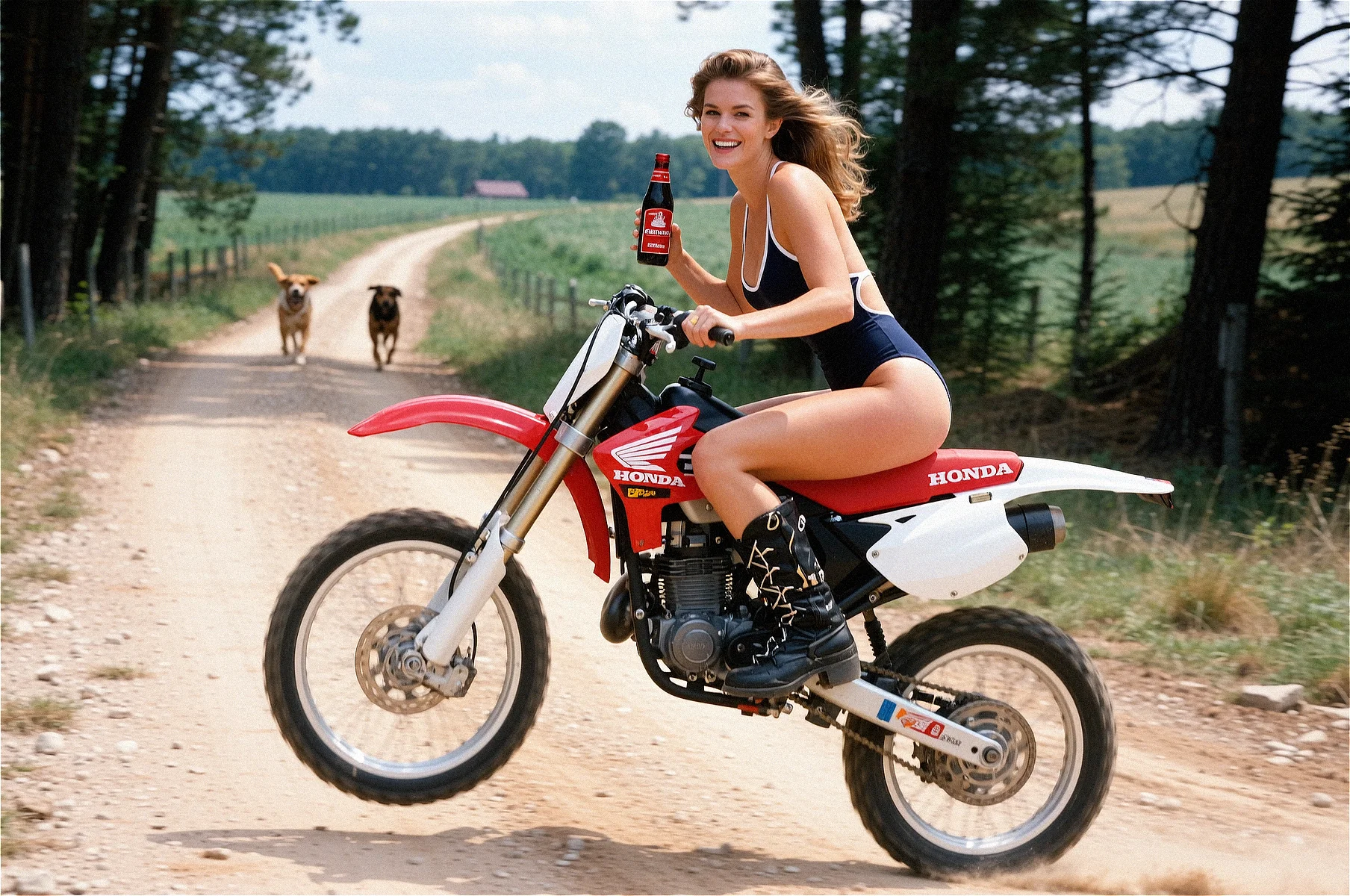 Dirtbike Nostalgia and bad choices picture 1 of 3