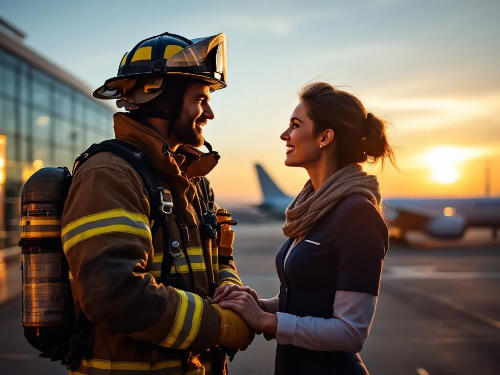 Firefighter x flight attendant picture 1 of 1
