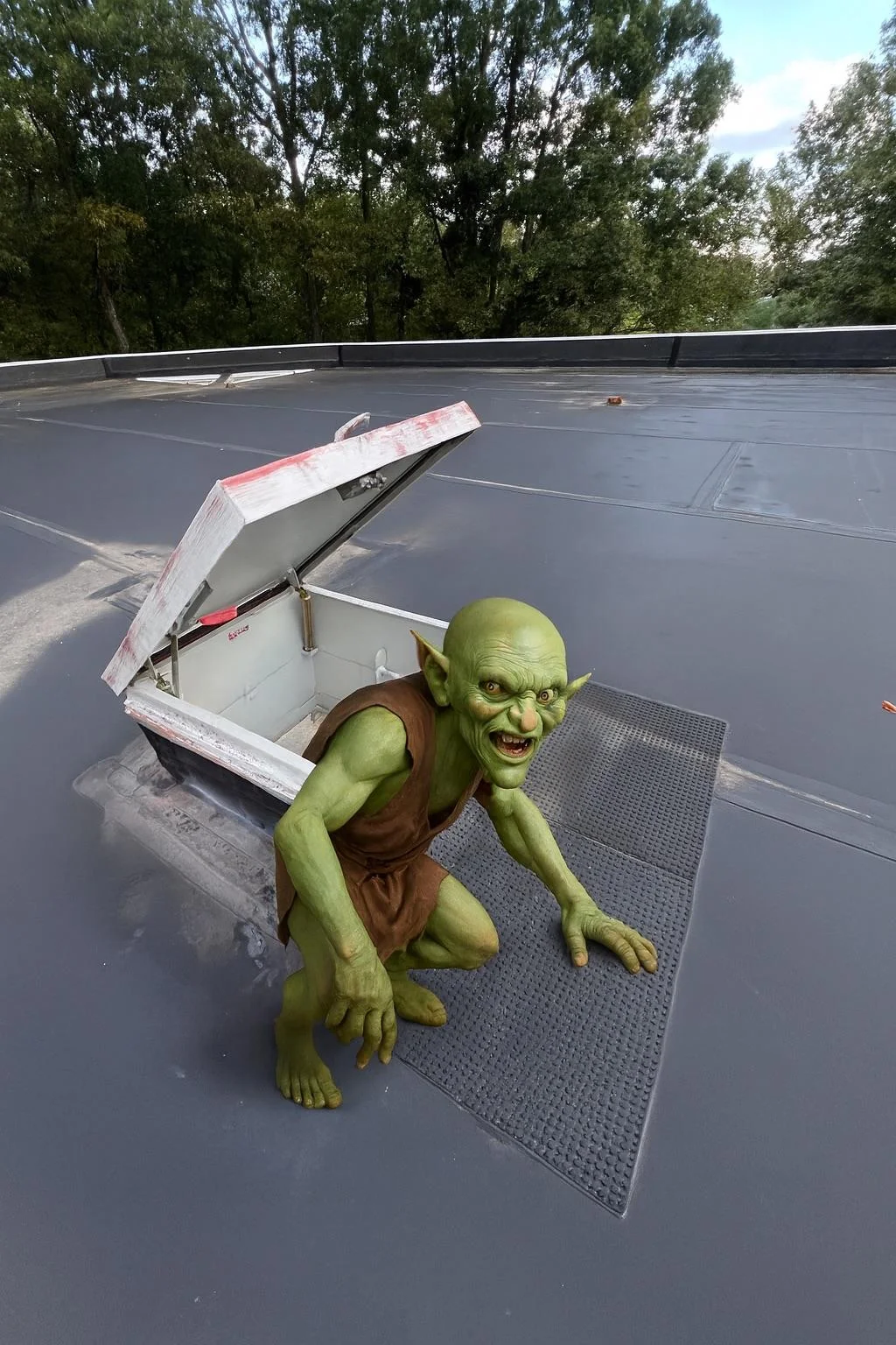 Goblin seeks refuge on rooftop only to find the Fellowship of the Ring picture 2 of 2