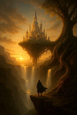 The Crystal Citadel at the Edge of Eternity'