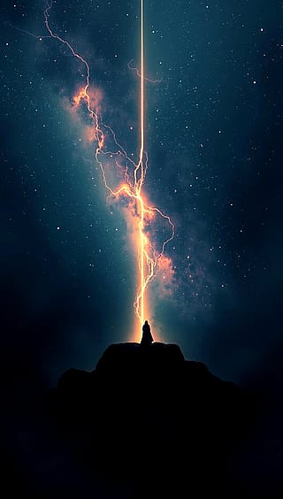 Stepping into infinity'