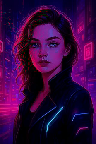 Cyberpunk Hero'