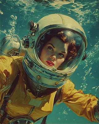 Scenes from the Golden Age of Pulp SciFi'