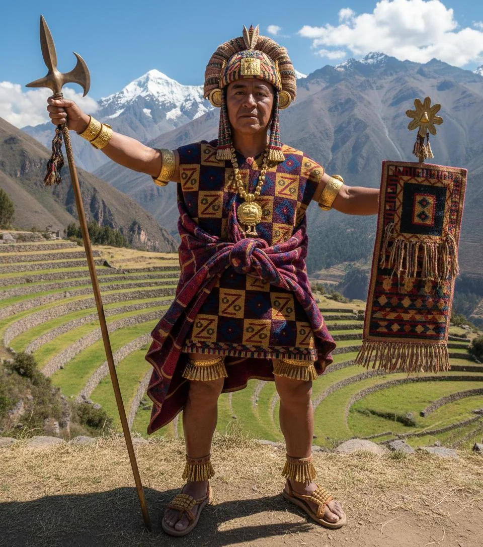 Historic Inca Drawings Reimagined as Real Photos with AI picture 2 of 6