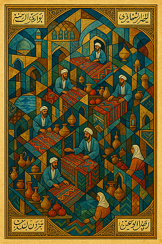 Shards of the Isfahan Bazaar'
