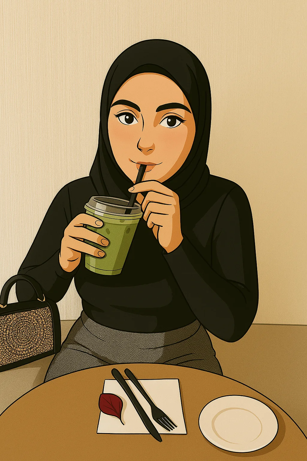 I look cute as a cartoon! (Copilot) picture 1 of 1