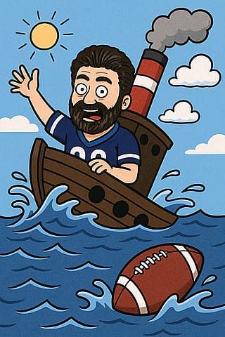 AI images for Fantasy Football aviators. Meet team shipwreck. Anyone have something funny or interesting for their teams?'