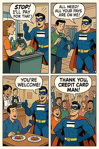 "Credit Card Man"'