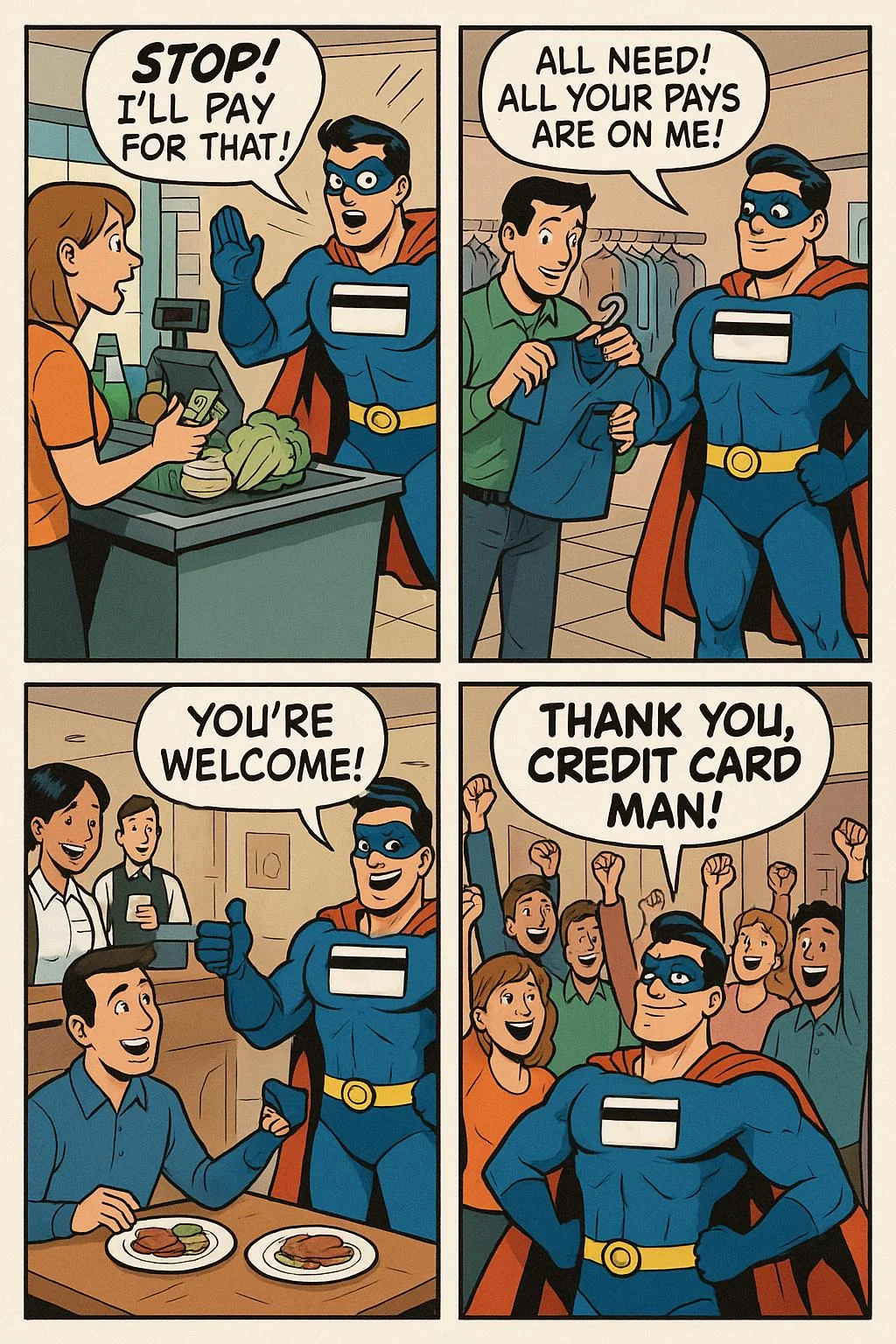 "Credit Card Man" picture 1 of 1