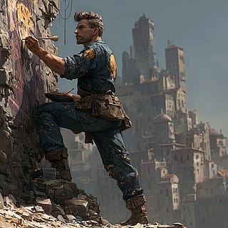 Fantasy Graffiti Artist'