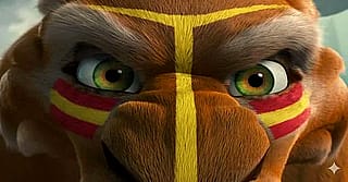 Diego (Ice age 2) with warpaint on'