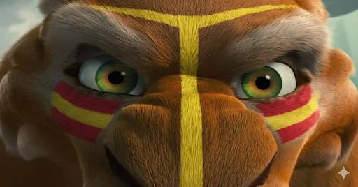 Diego (Ice age 2) with warpaint on picture 1 of 1