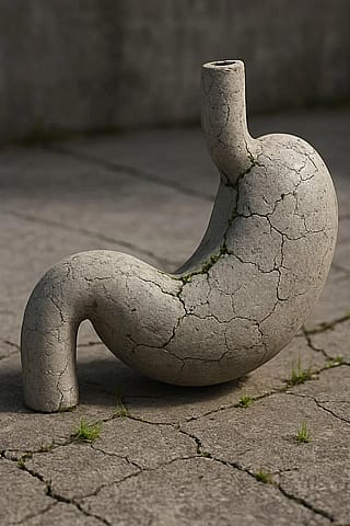 Stone carving'