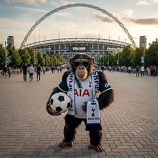 My new Spurs mate'
