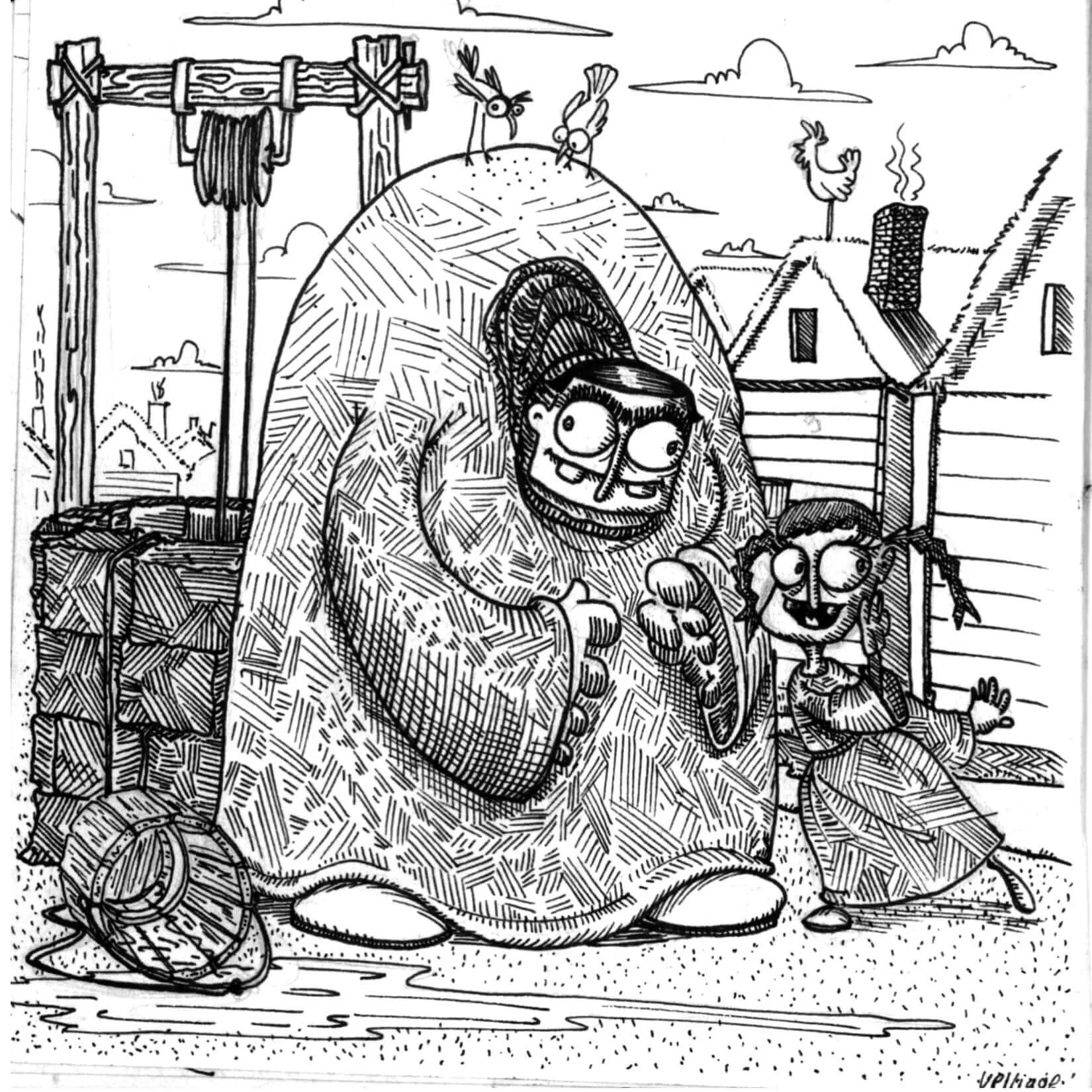 Old sketches to AI concepts - Part 01 picture 2 of 16