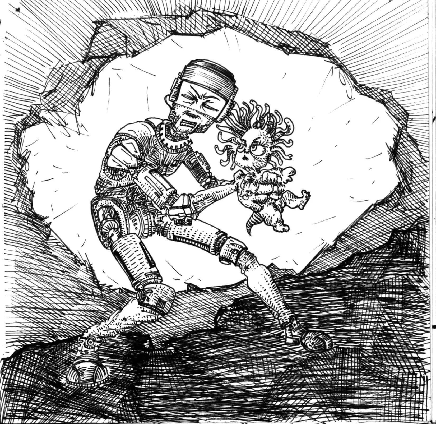 Old sketches to AI concepts - Part 01 picture 15 of 16