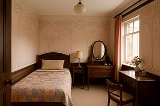 Cosy bedrooms.'