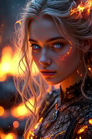 Does this fire mage vibe with the kind of art people share here?'