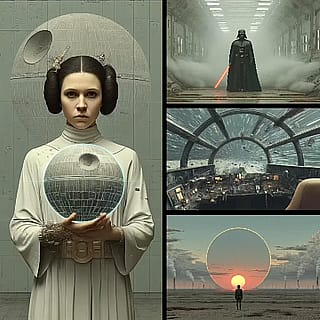 Star Wars - A New Hope (1977) - Revisited Style'