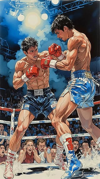 Duel in the Ring / Phone Wallpaper Archives'