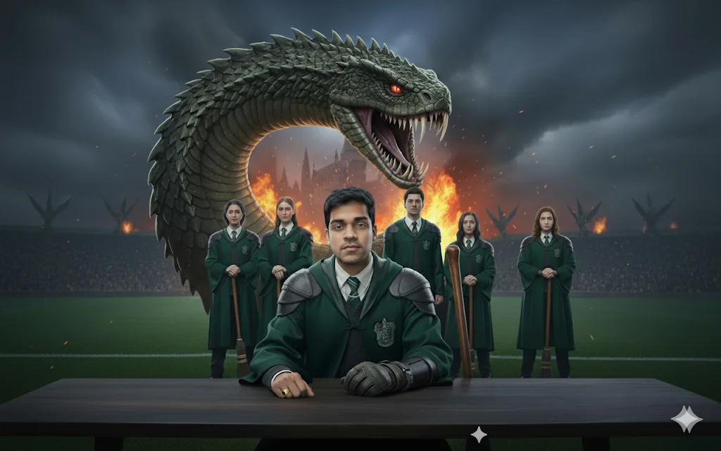 Just got my Hogwarts acceptance letter… a little late, but with AI magic picture 1 of 1