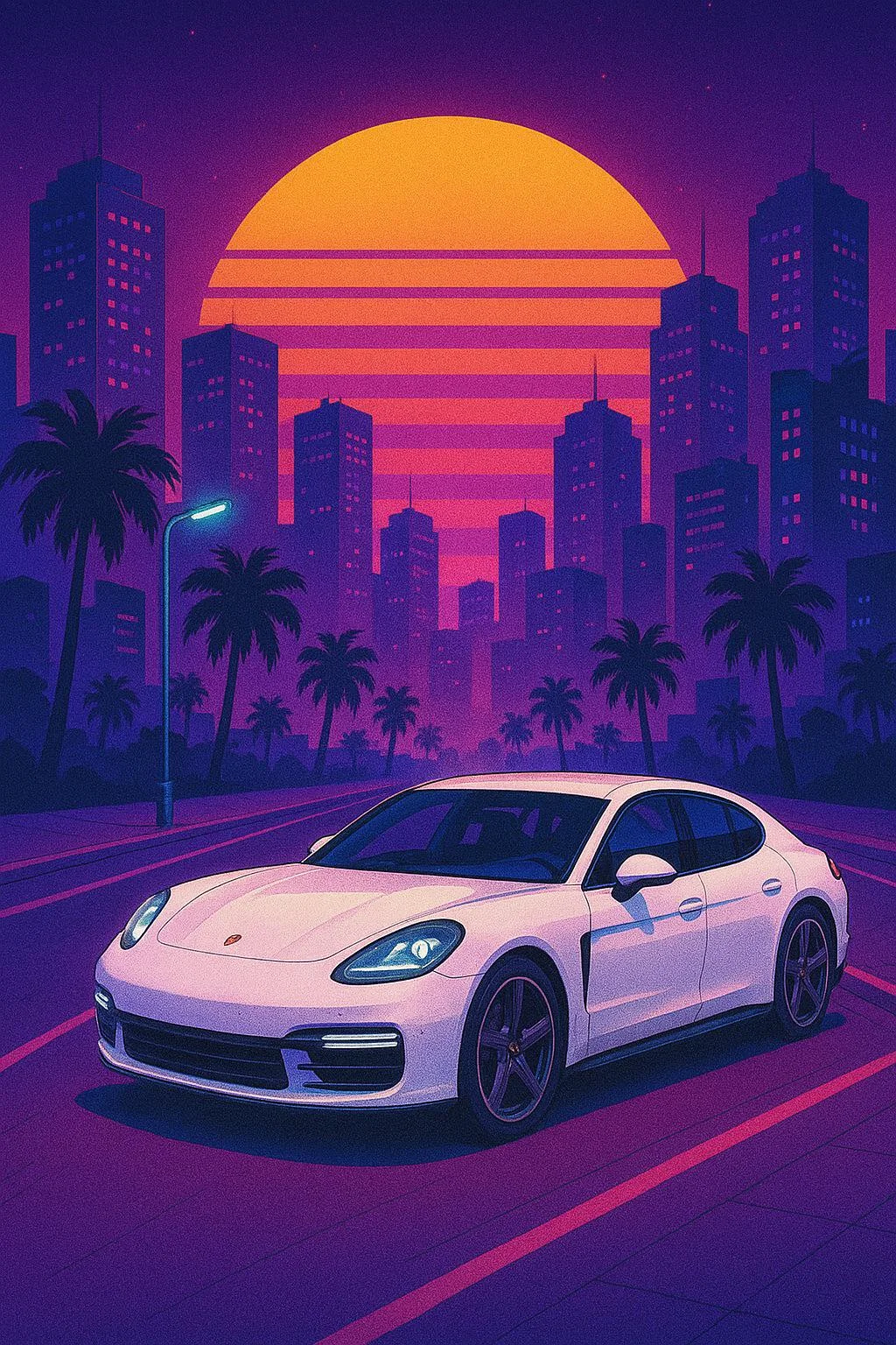 Porsche in Outrun setting picture 1 of 1