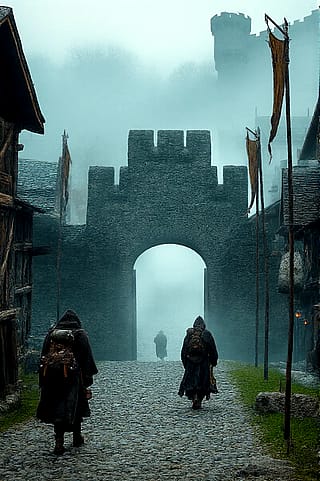 Behind these walls'