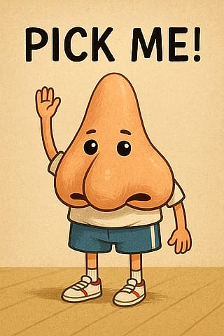 Pick me!'